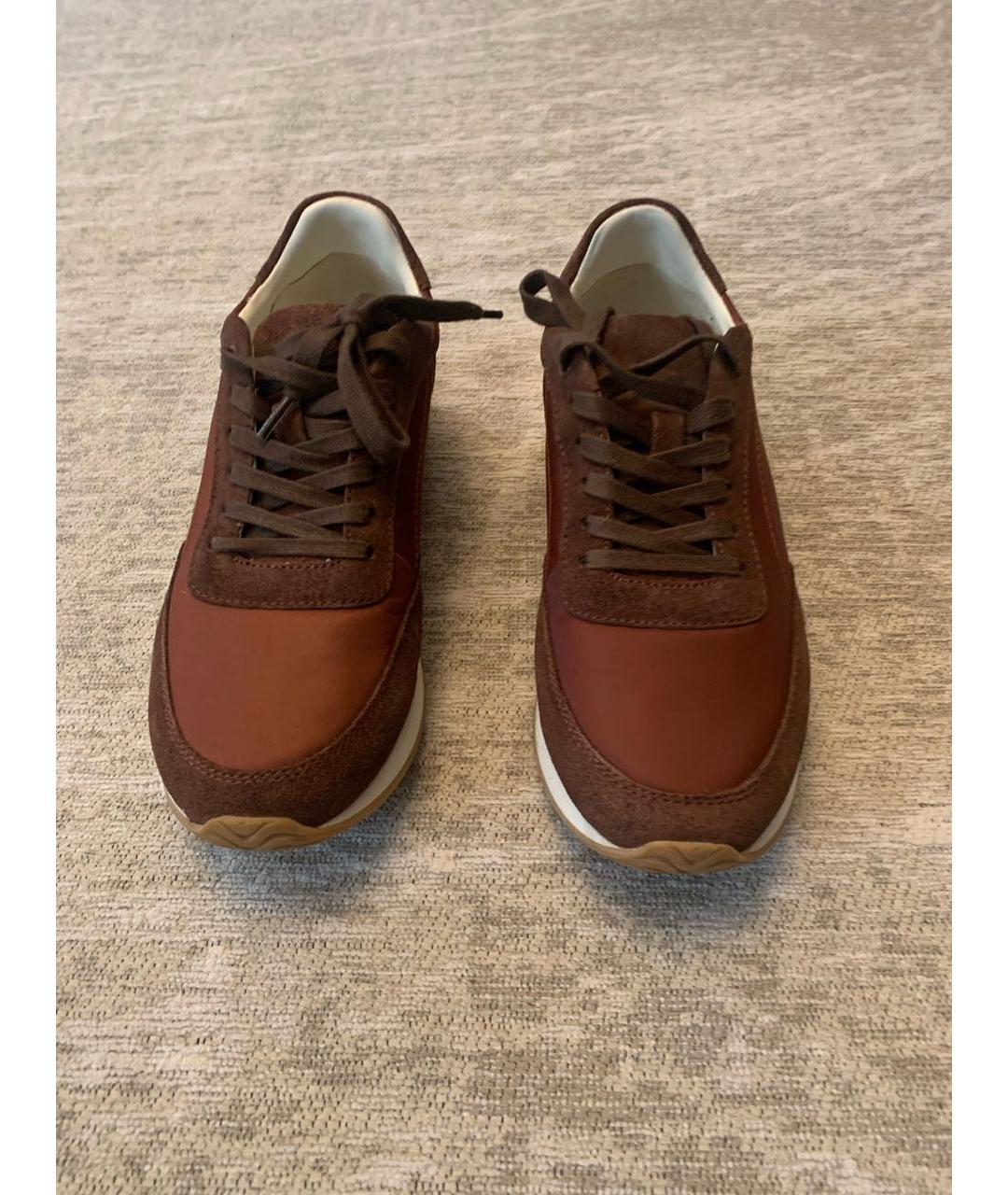 12 STOREEZ Коричневые замшевые кроссовки, фото 2