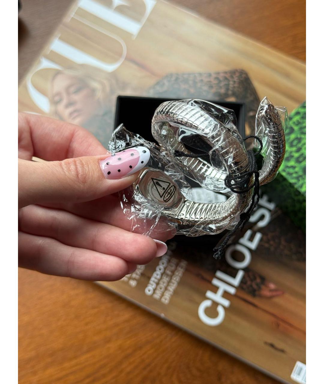 JUST CAVALLI Серебряные стальные часы, фото 3