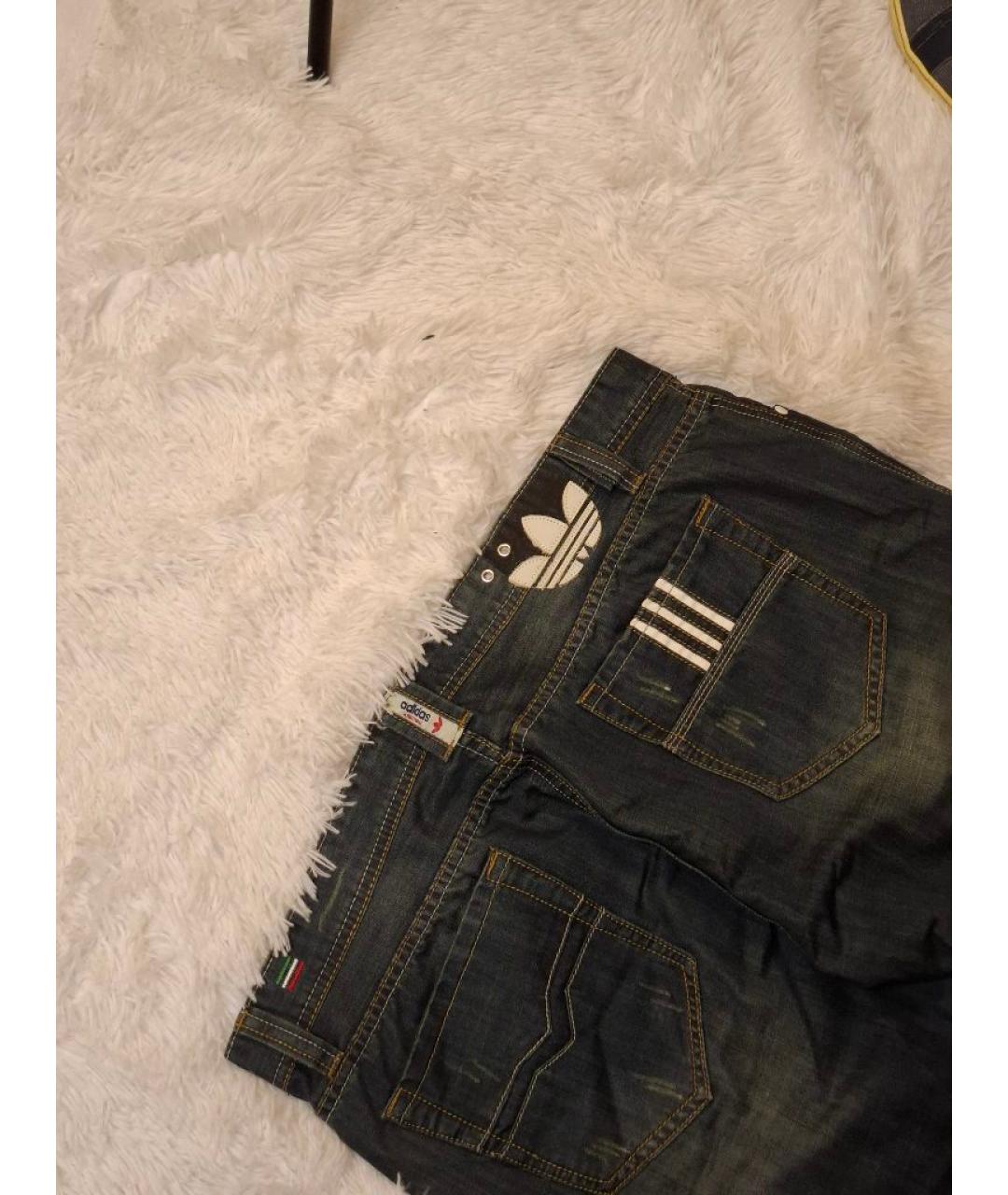 ADIDAS Темно-синие прямые джинсы, фото 3