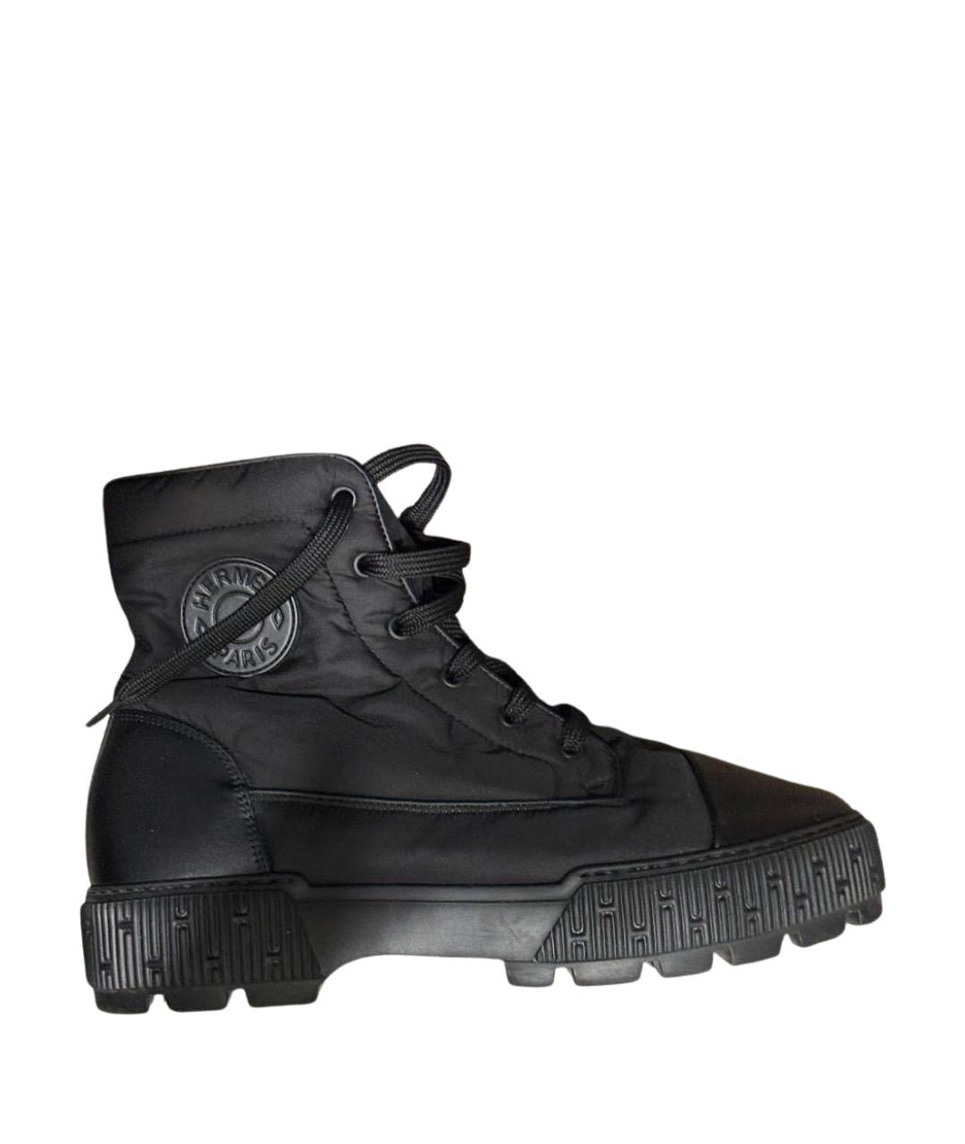 HERMES Черные ботинки, фото 1