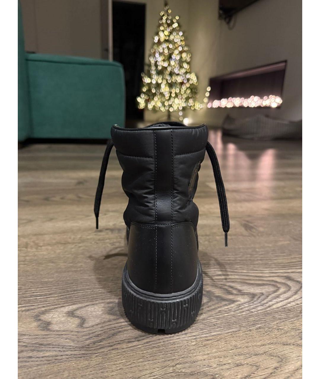 HERMES Черные ботинки, фото 7