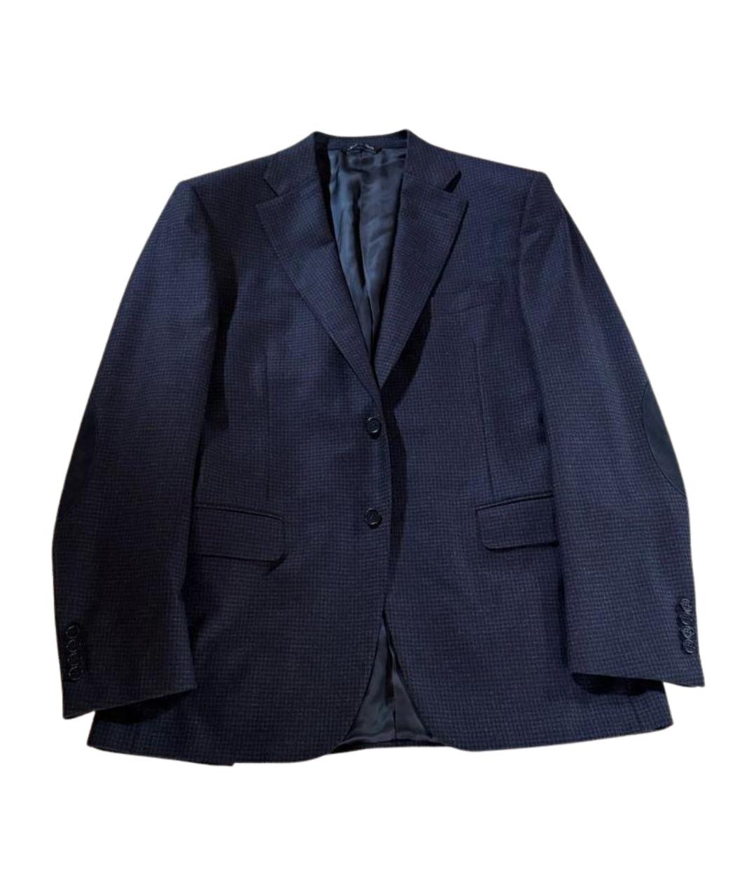 CANALI Темно-синий пиджак, фото 1