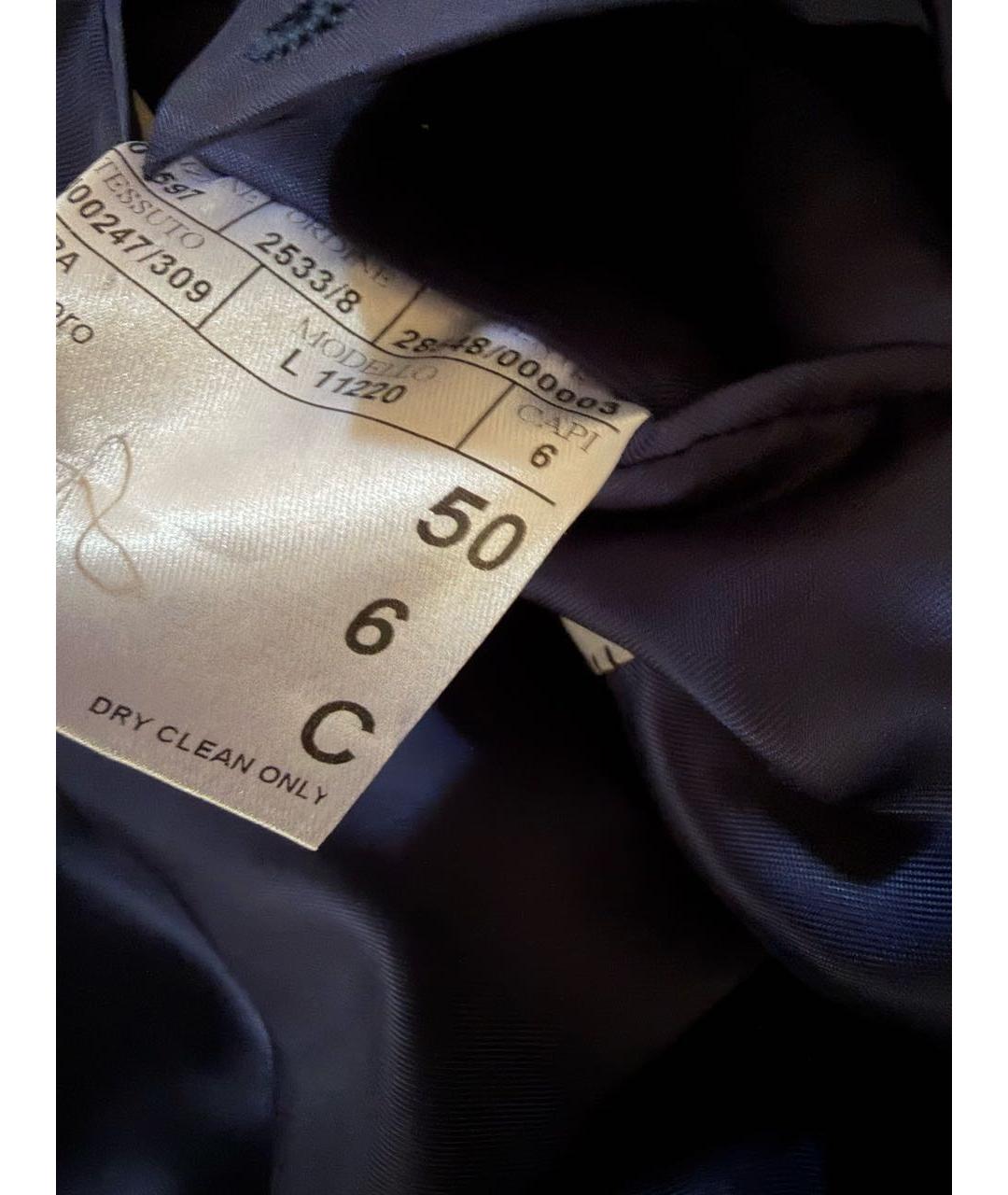 CANALI Темно-синий пиджак, фото 5
