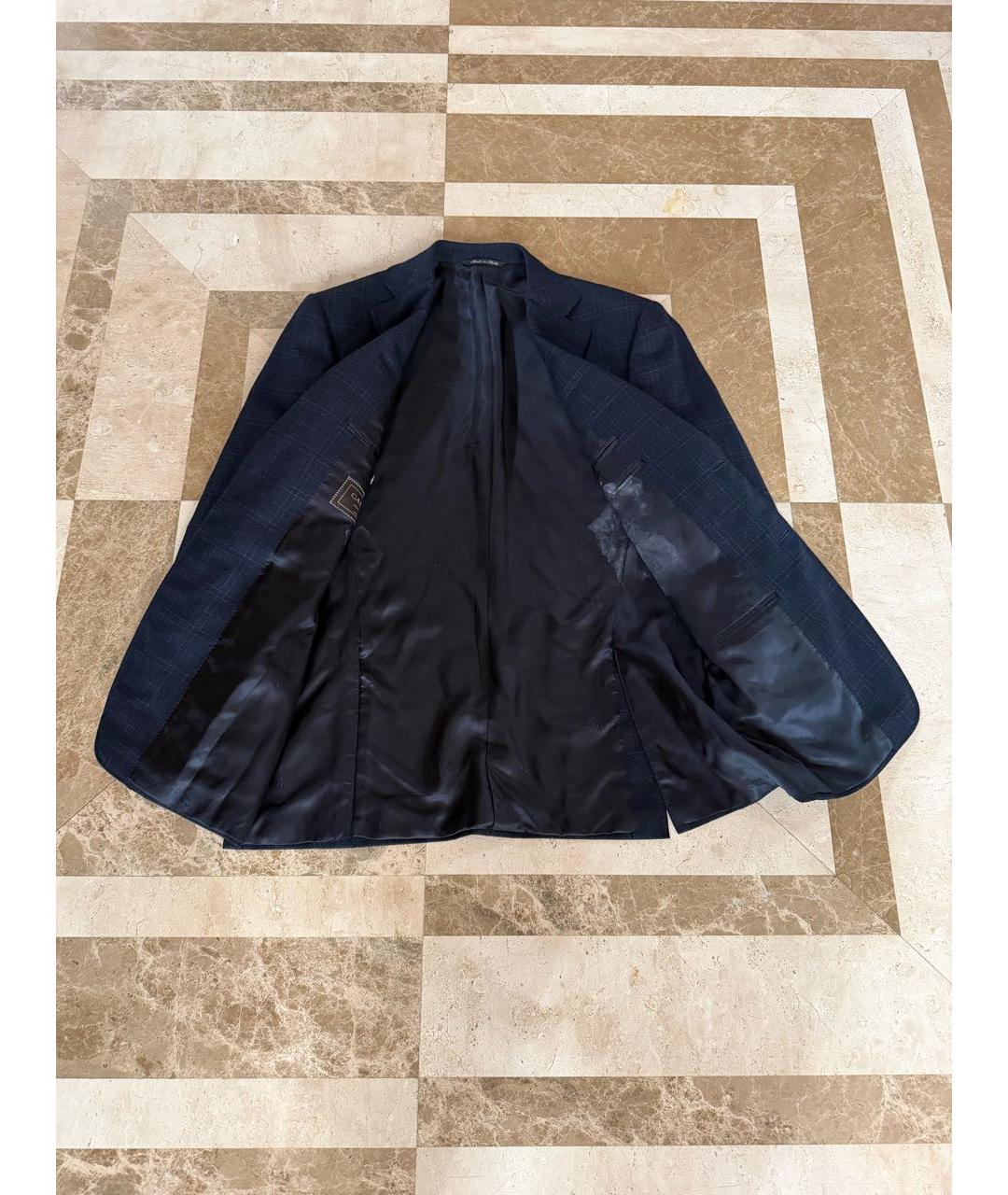 CANALI Темно-синий пиджак, фото 2