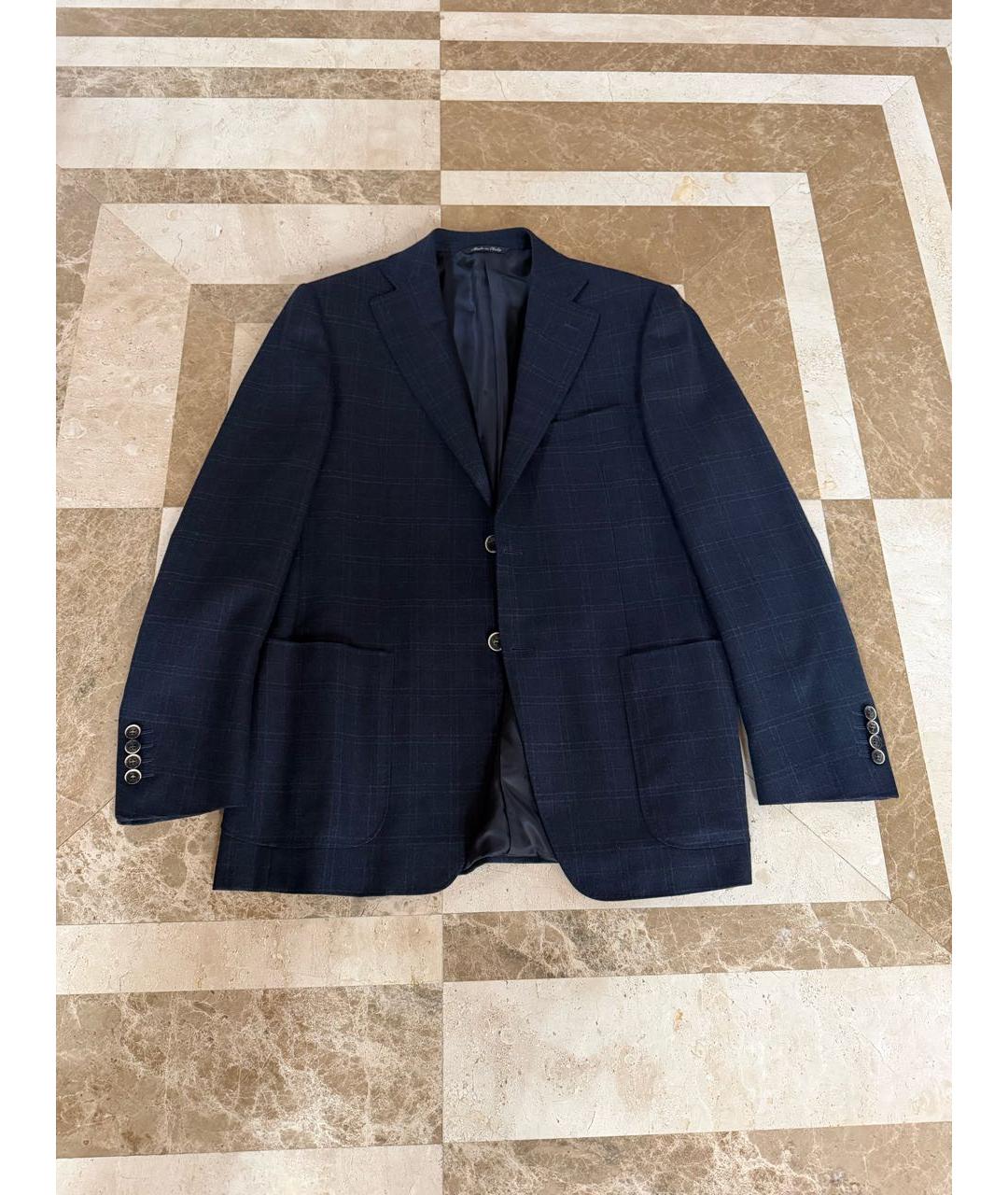 CANALI Темно-синий пиджак, фото 6