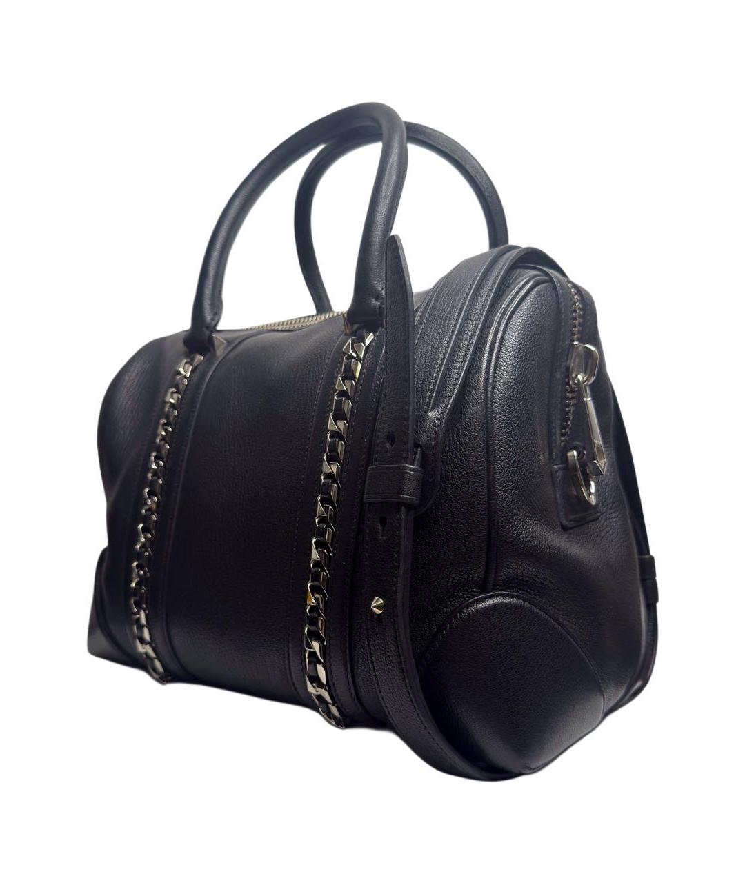 GIVENCHY Черная кожаная сумка с короткими ручками, фото 2