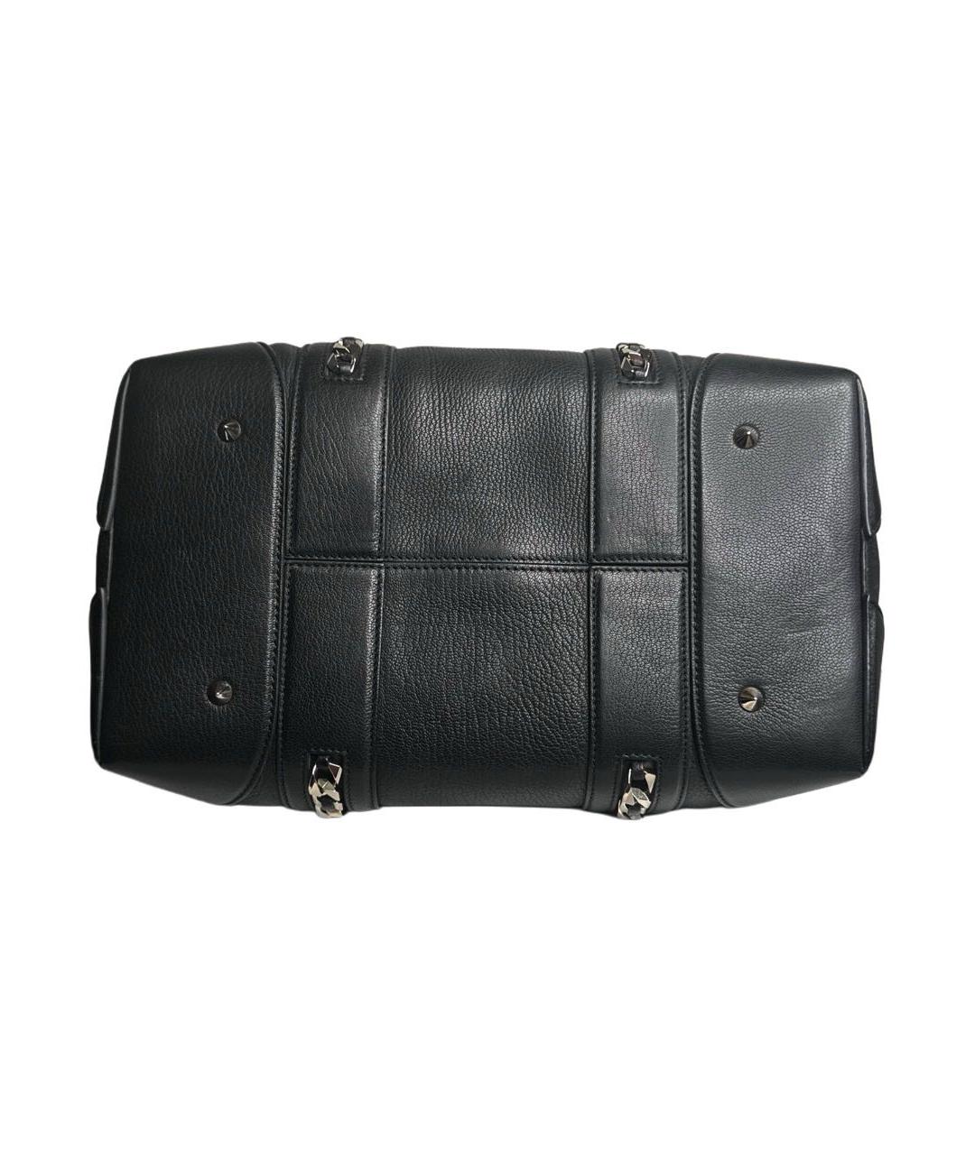 GIVENCHY Черная кожаная сумка с короткими ручками, фото 8