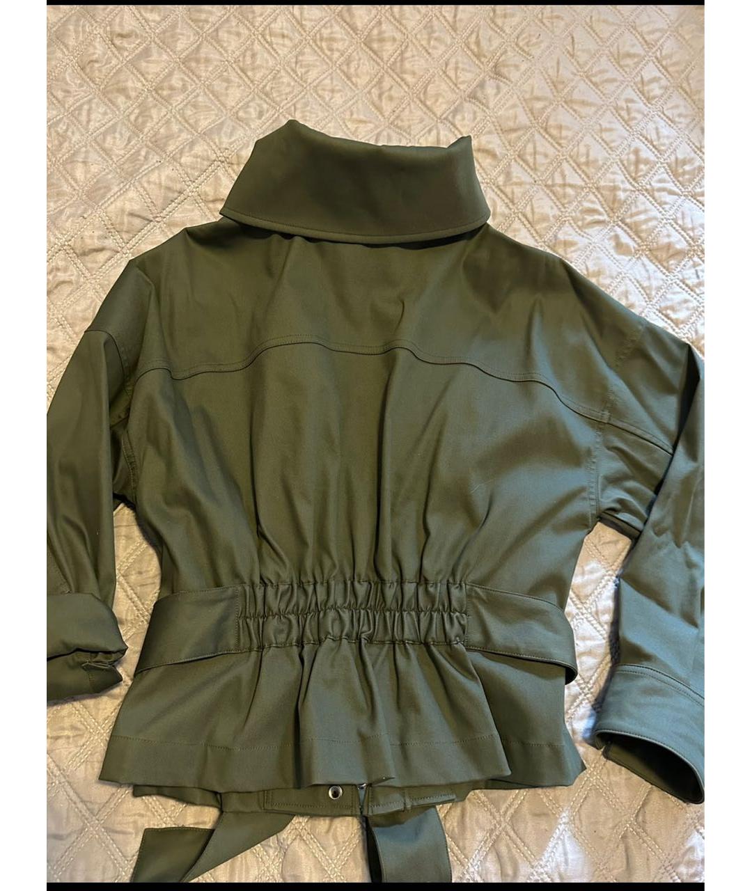 THEORY Хаки хлопковый тренч/плащ, фото 4