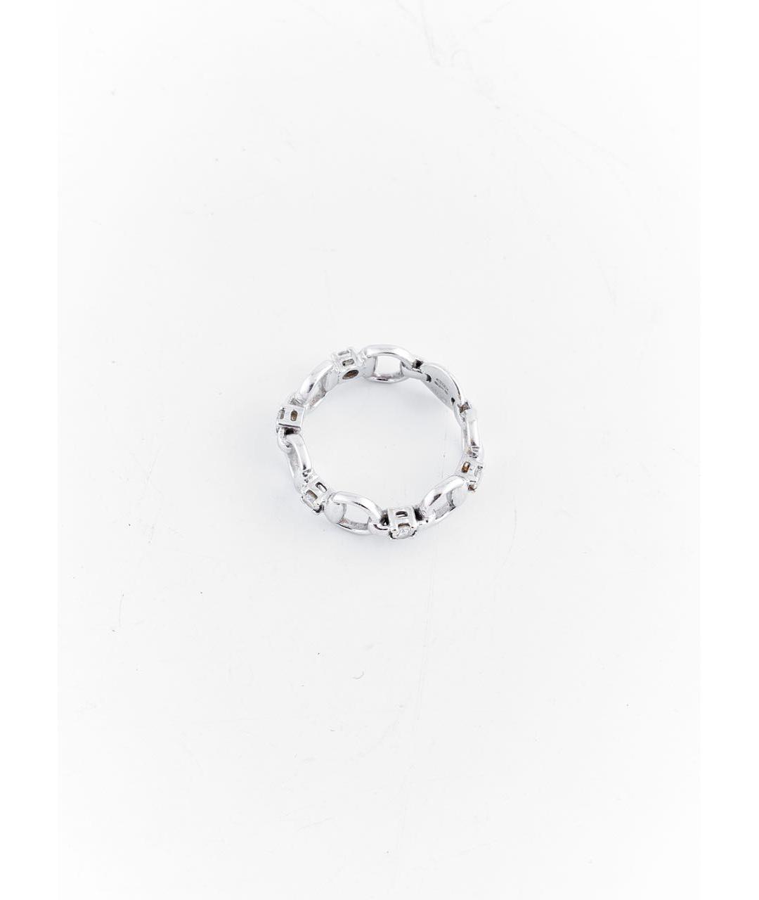 GUCCI Серебряное кольцо из белого золота, фото 4