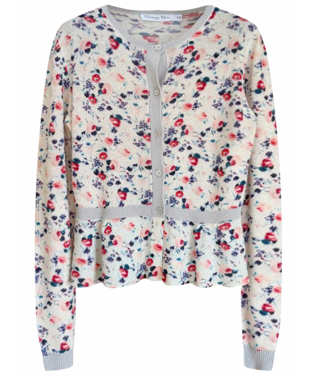 CHRISTIAN DIOR Мульти кашемировый кардиган, фото 1