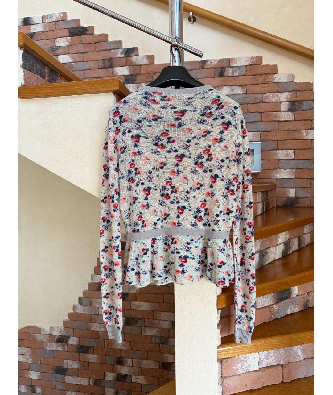 CHRISTIAN DIOR Мульти кашемировый кардиган, фото 5