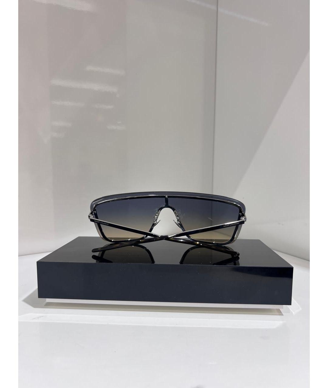 SAINT LAURENT Мульти пластиковые солнцезащитные очки, фото 3