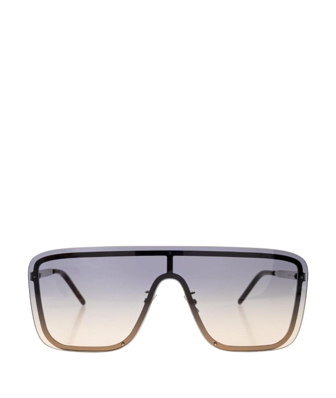 SAINT LAURENT Мульти пластиковые солнцезащитные очки, фото 1