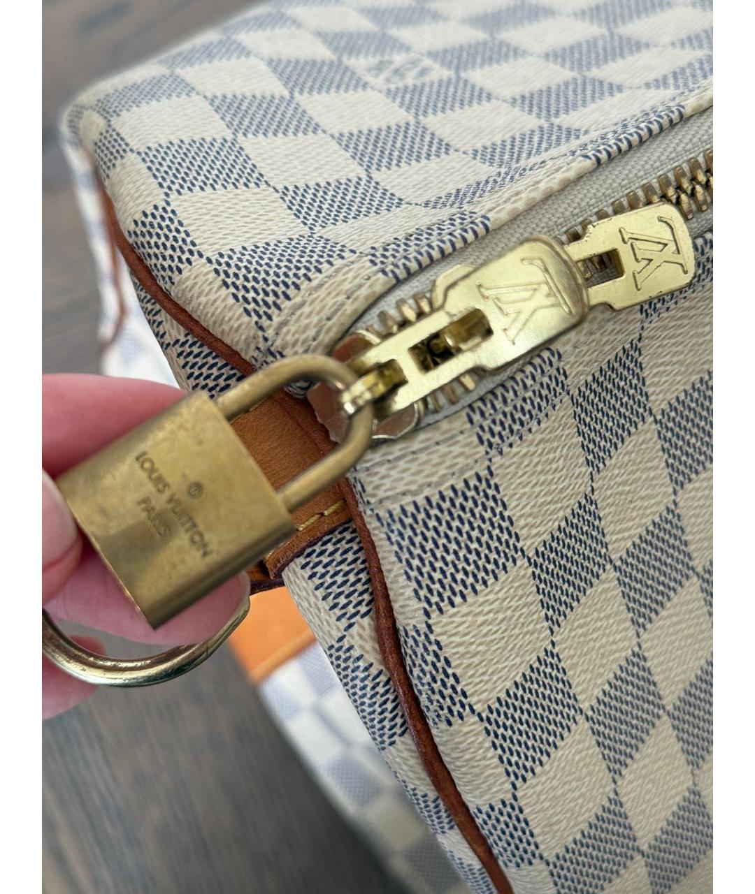 LOUIS VUITTON Бежевая дорожная/спортивная сумка, фото 7