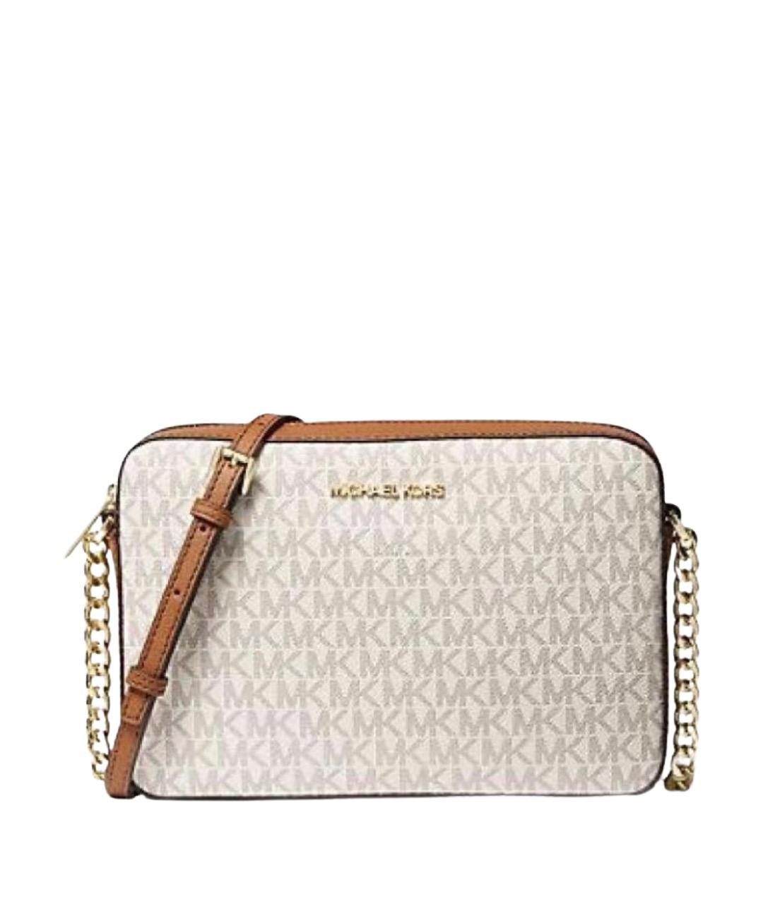 MICHAEL KORS Бежевая сумка через плечо, фото 1