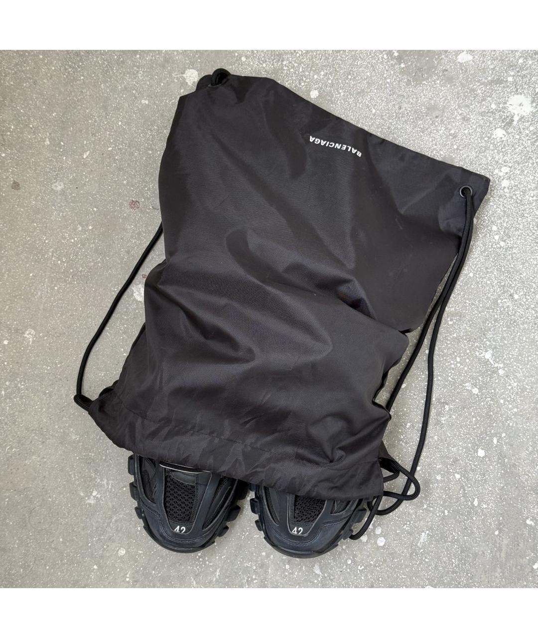 BALENCIAGA Черные низкие кроссовки / кеды, фото 9