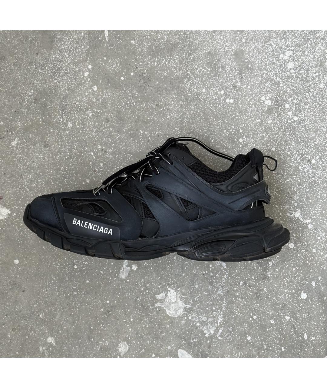 BALENCIAGA Черные низкие кроссовки / кеды, фото 10