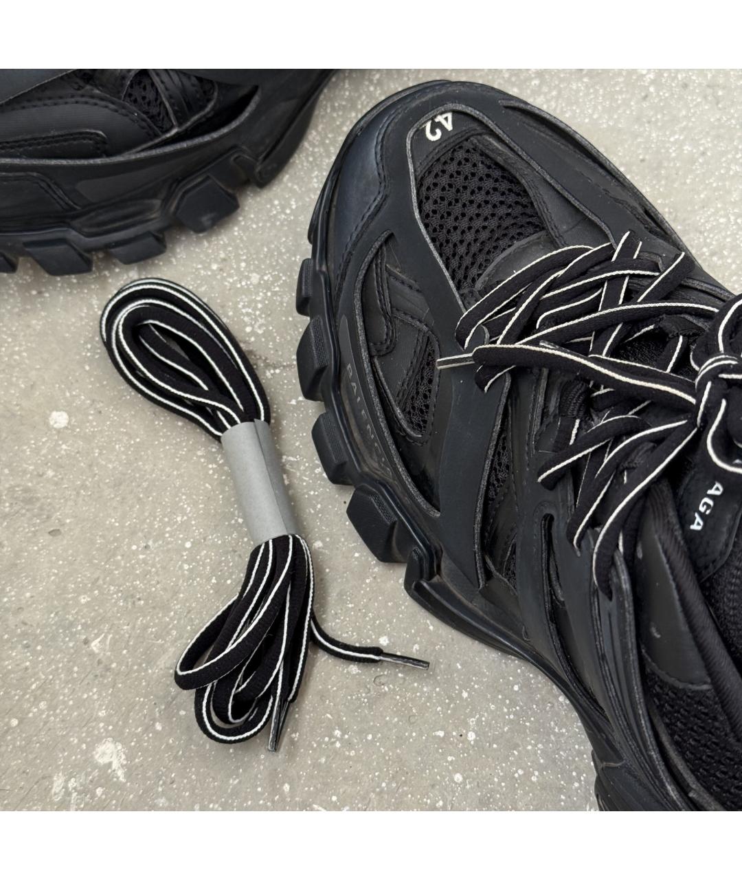 BALENCIAGA Черные низкие кроссовки / кеды, фото 7