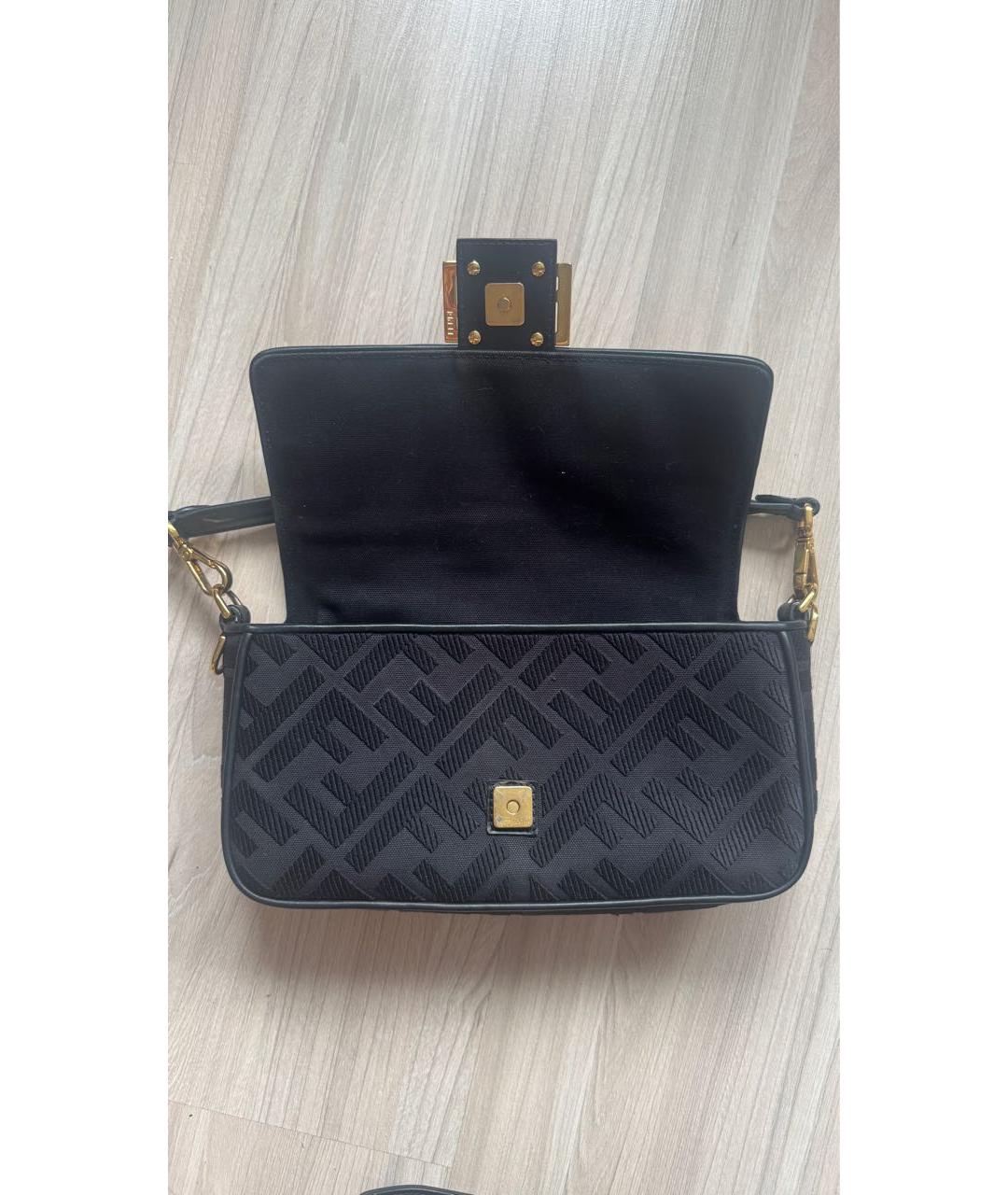 FENDI Черная сумка через плечо, фото 6