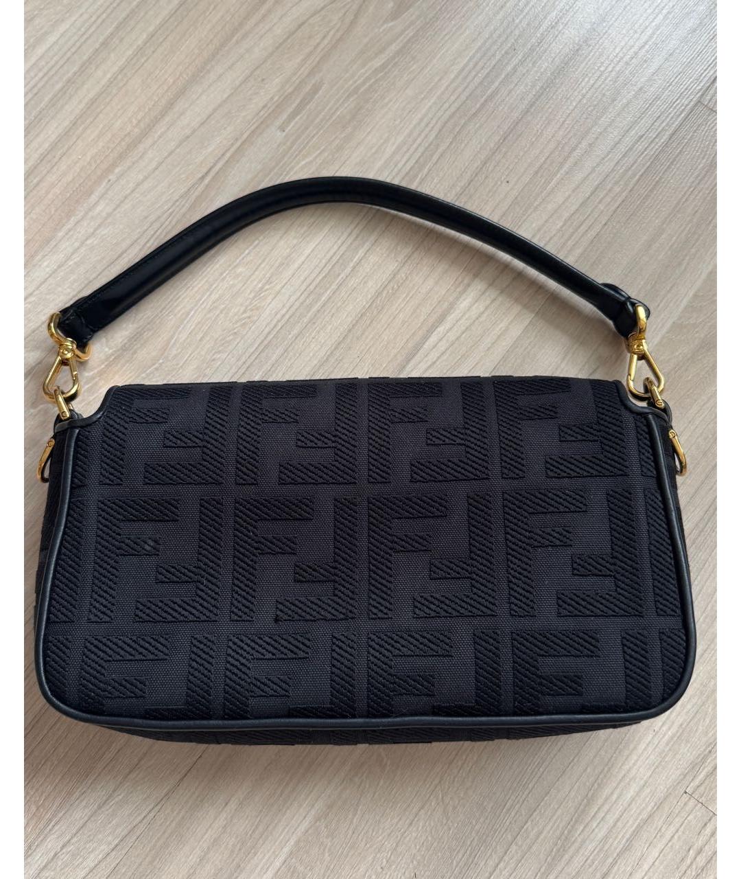 FENDI Черная сумка через плечо, фото 8