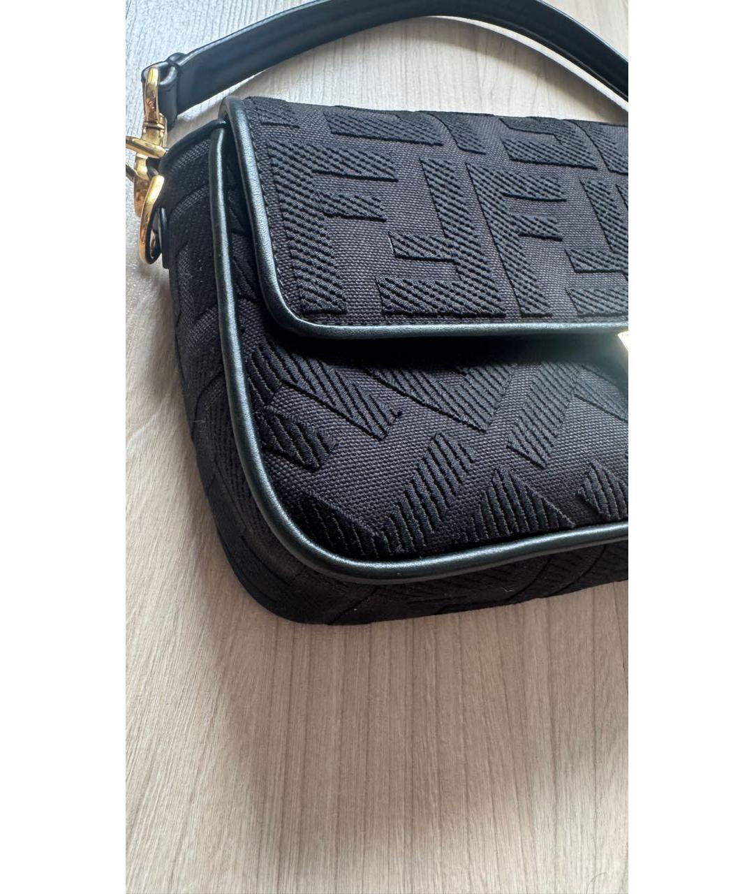 FENDI Черная сумка через плечо, фото 3
