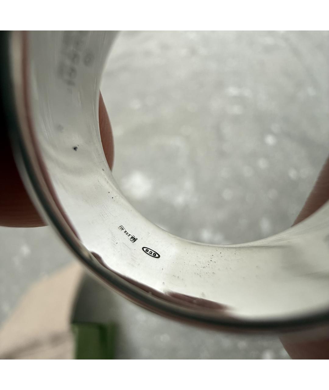 GUCCI Серебряное серебряное кольцо, фото 7