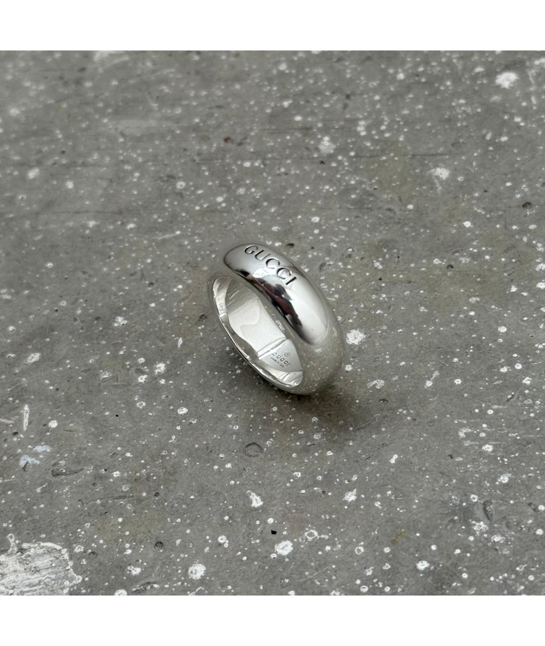 GUCCI Серебряное серебряное кольцо, фото 10