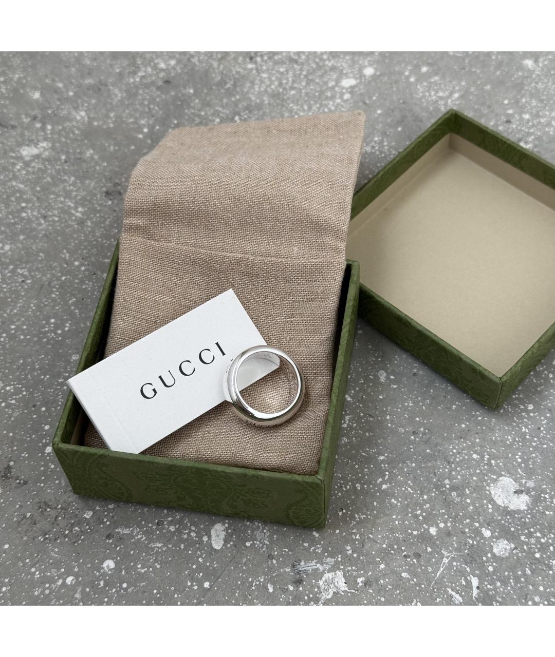 GUCCI Серебряное серебряное кольцо, фото 8
