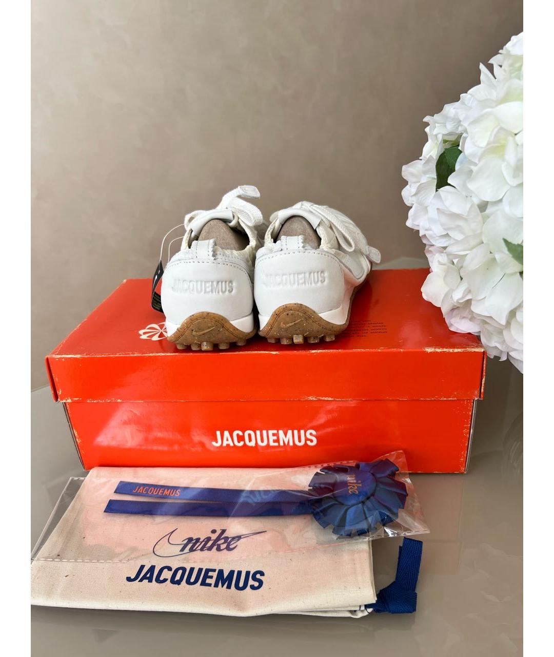 JACQUEMUS Белые кеды, фото 3
