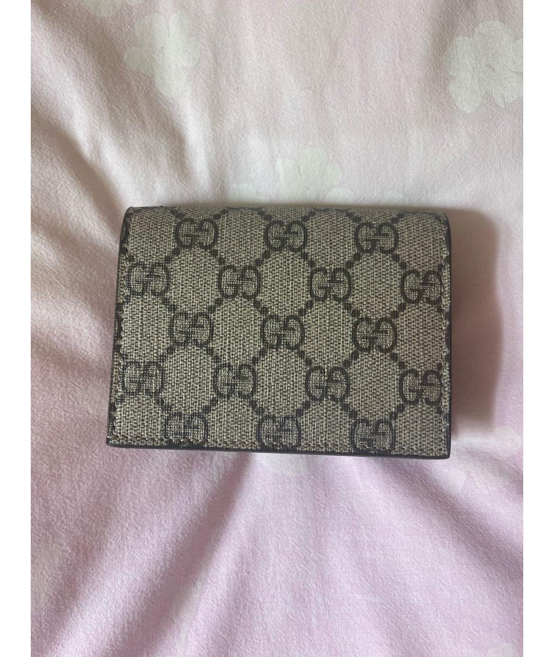 GUCCI Бежевый кошелек, фото 3