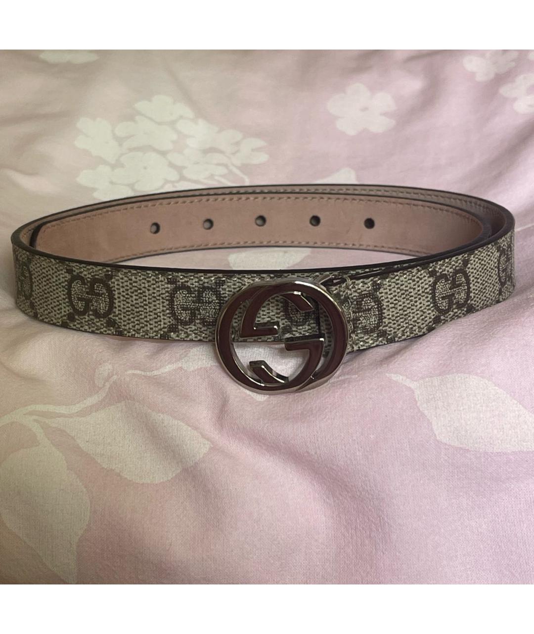 GUCCI KIDS Бежевый пояс/ремень, фото 5