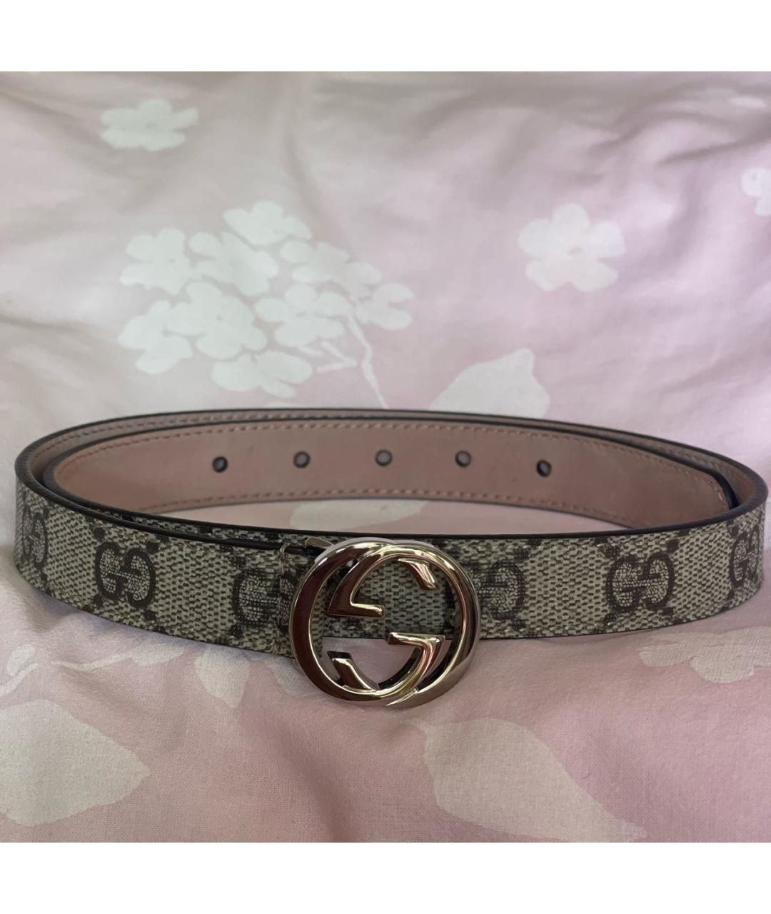 GUCCI KIDS Бежевый пояс/ремень, фото 6