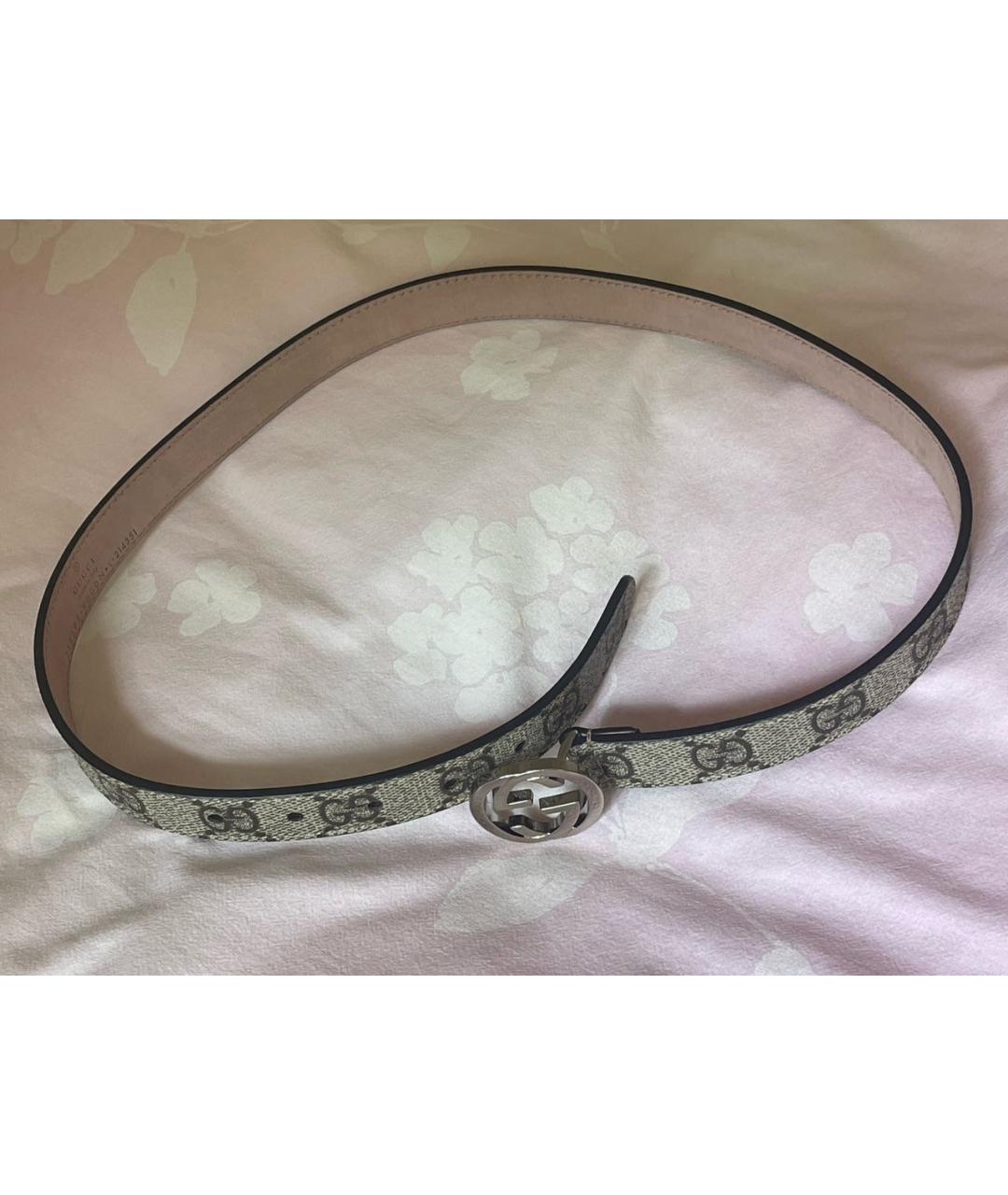 GUCCI KIDS Бежевый пояс/ремень, фото 4