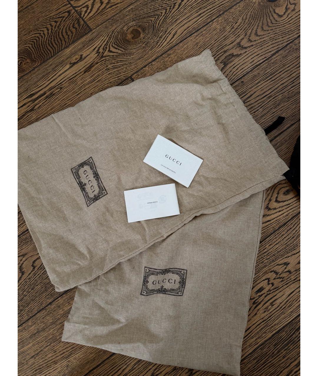 GUCCI Черные кожаные лоферы, фото 5