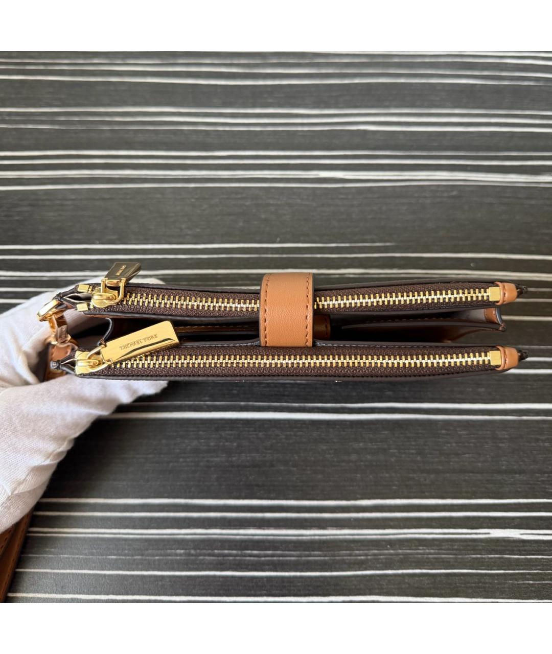 MICHAEL KORS Коричневый кошелек, фото 6