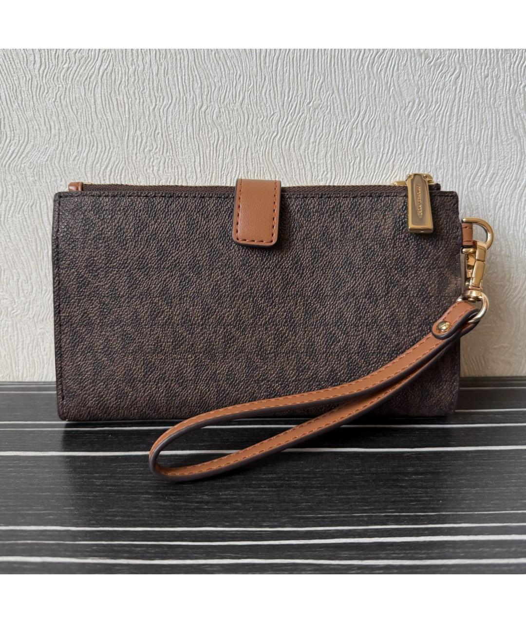 MICHAEL KORS Коричневый кошелек, фото 3