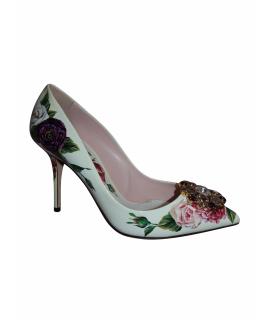 DOLCE&GABBANA Лодочки на низком каблуке