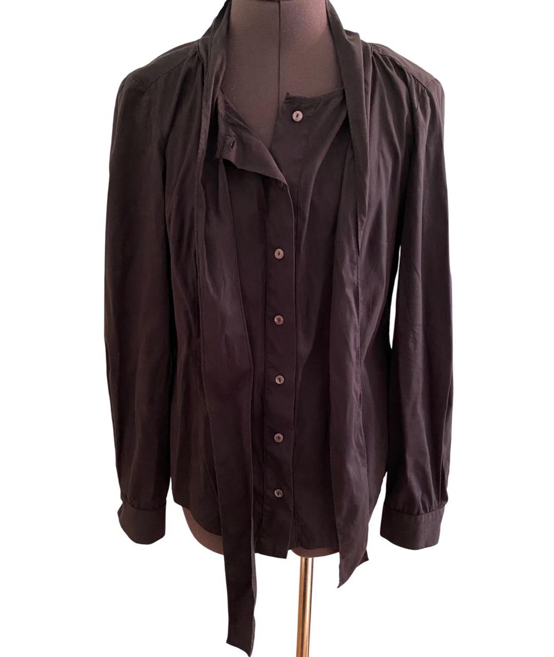 RED VALENTINO Черная блузы, фото 3