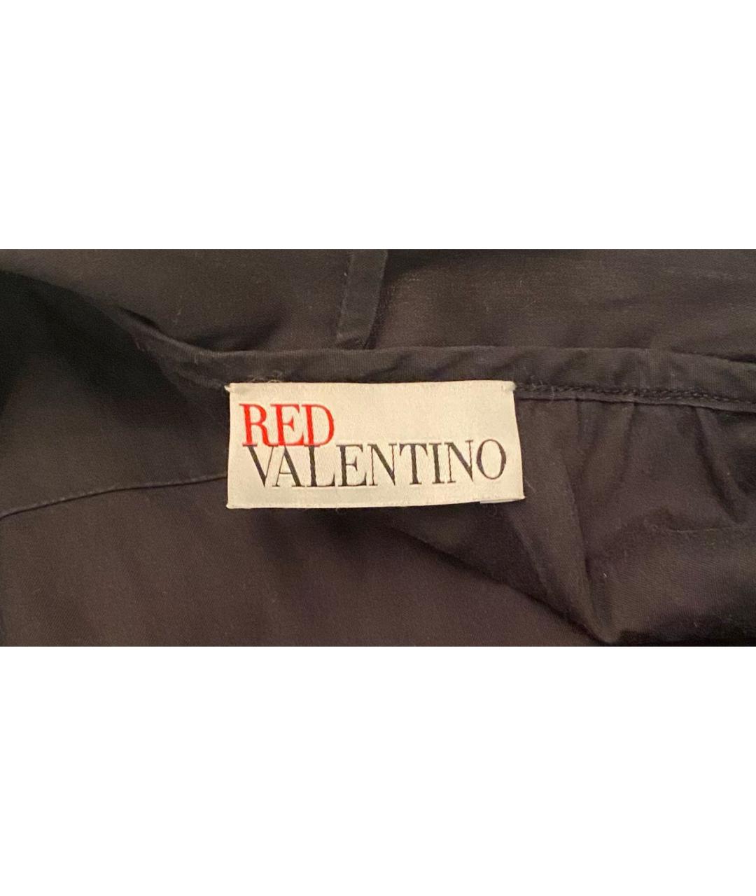 RED VALENTINO Черная блузы, фото 5