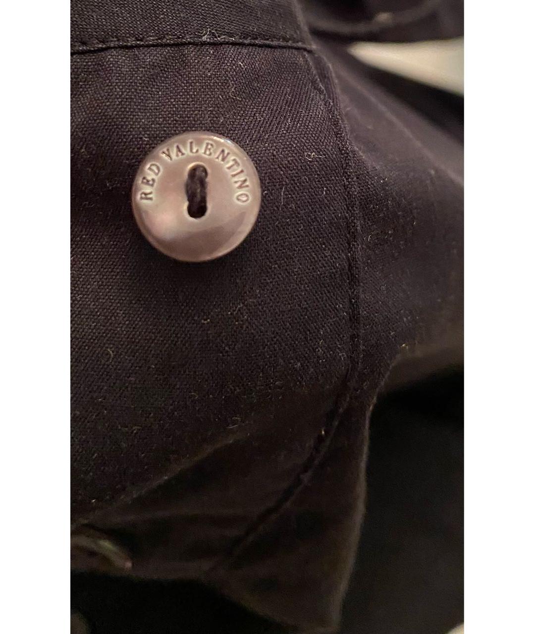 RED VALENTINO Черная блузы, фото 6