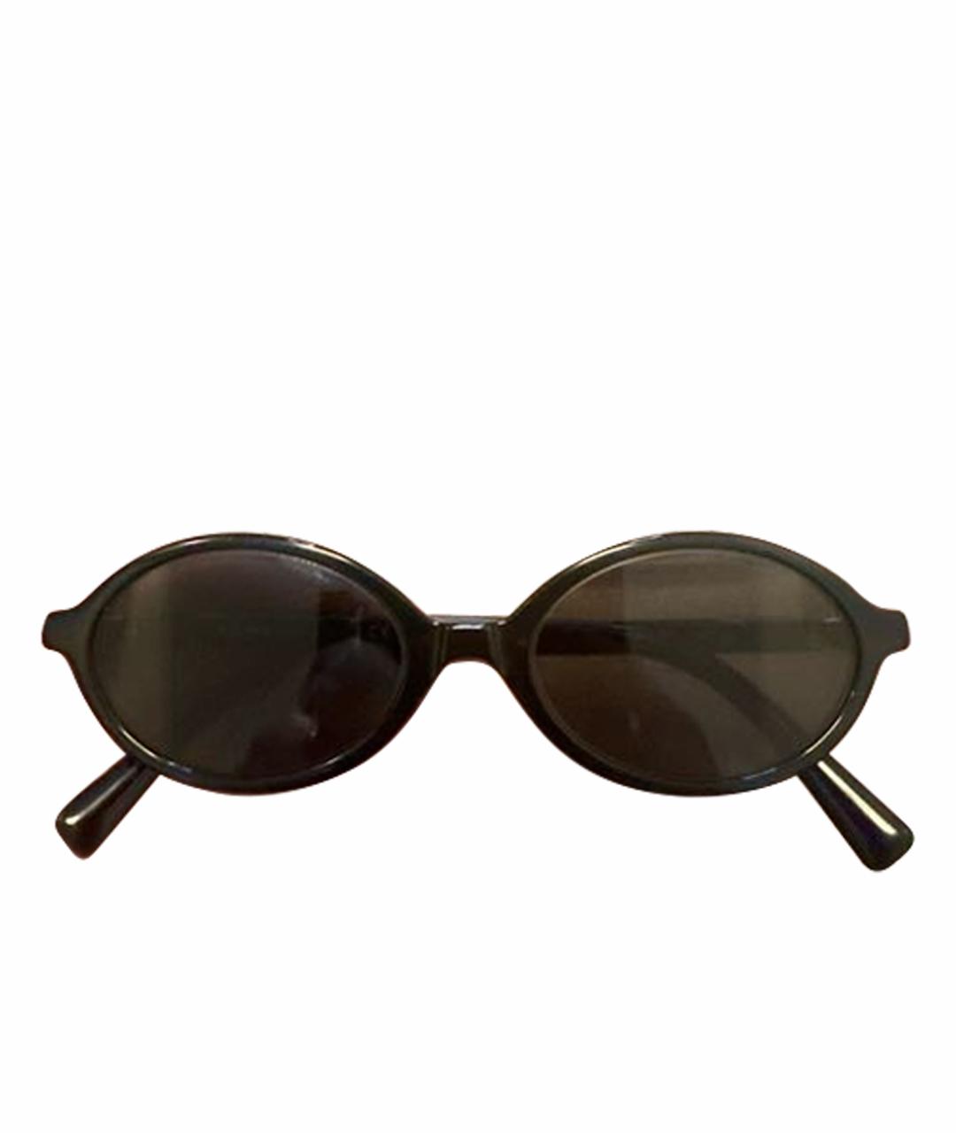 MIU MIU Черные пластиковые солнцезащитные очки, фото 1