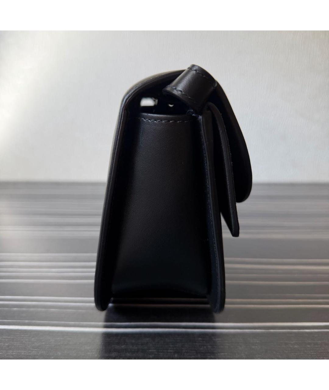 FURLA Черная кожаная сумка через плечо, фото 2