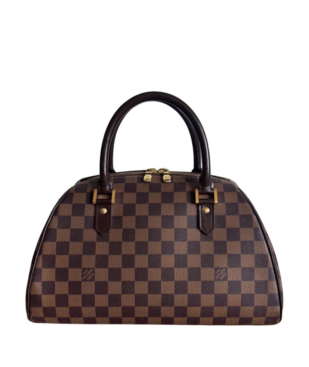 LOUIS VUITTON Коричневая сумка с короткими ручками, фото 1