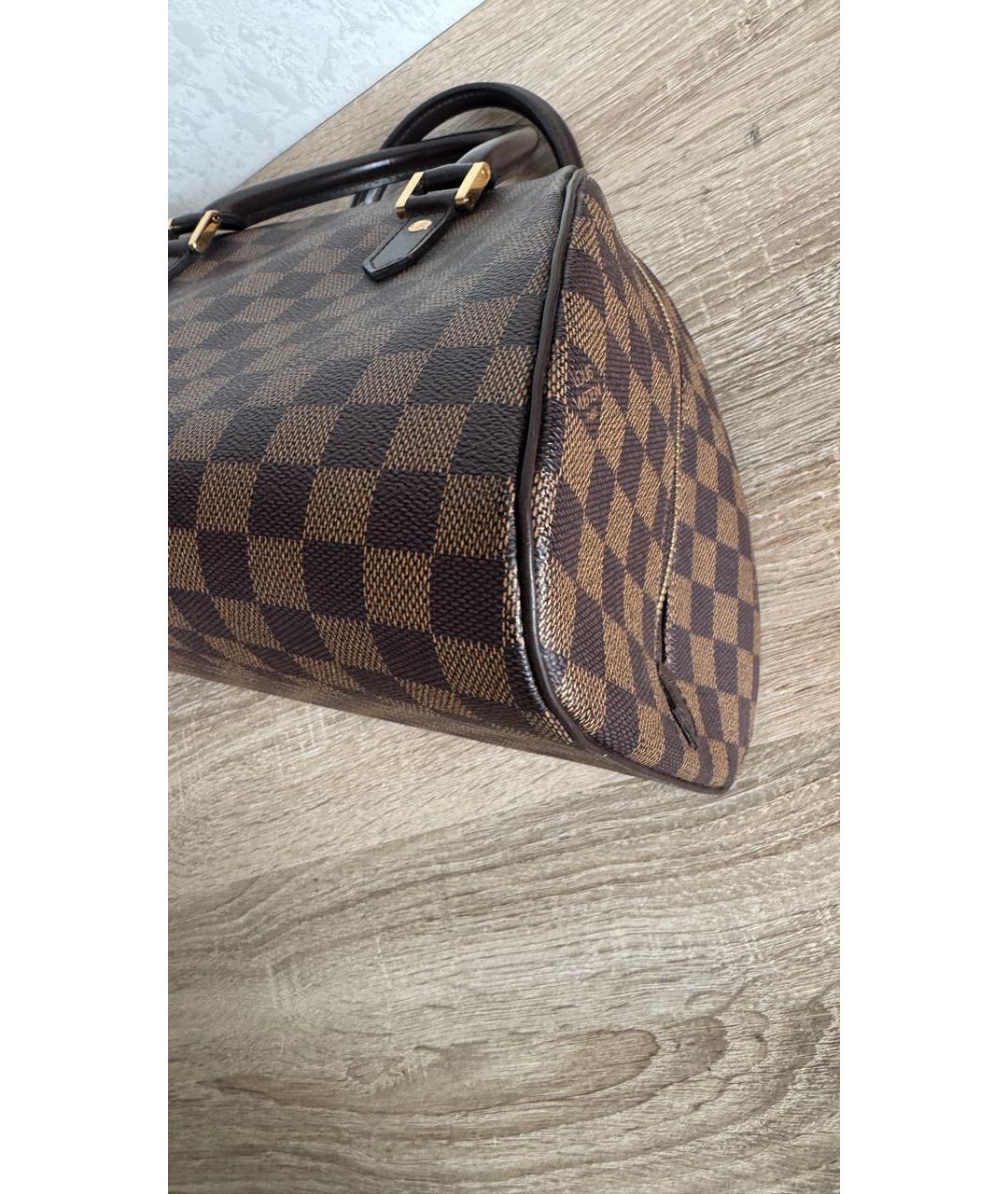 LOUIS VUITTON Коричневая сумка с короткими ручками, фото 3