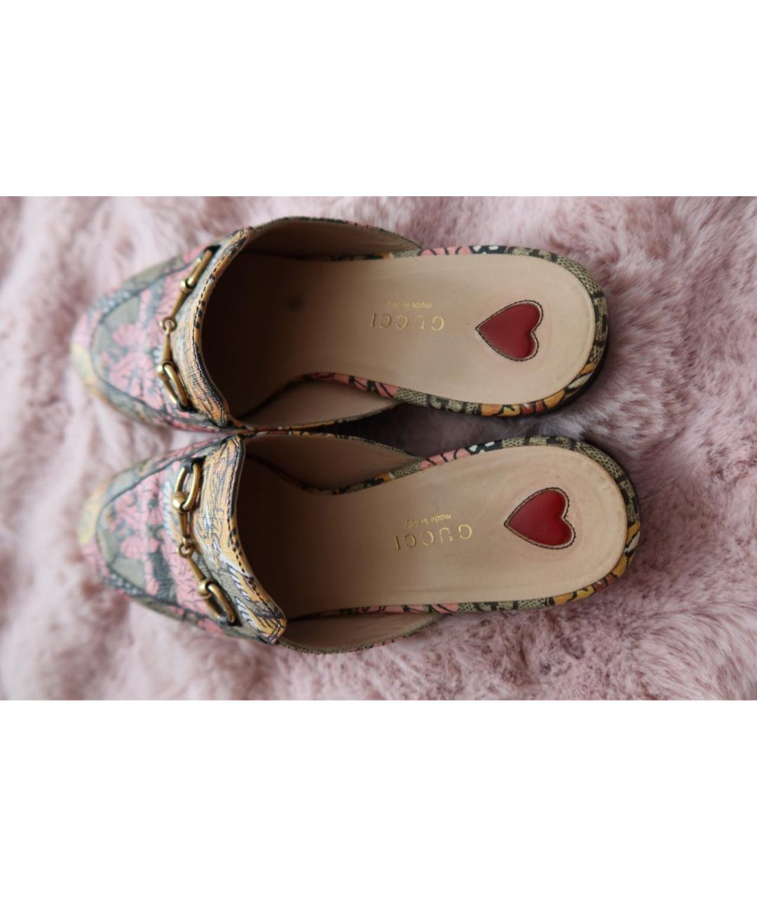 GUCCI Мульти мюли, фото 5