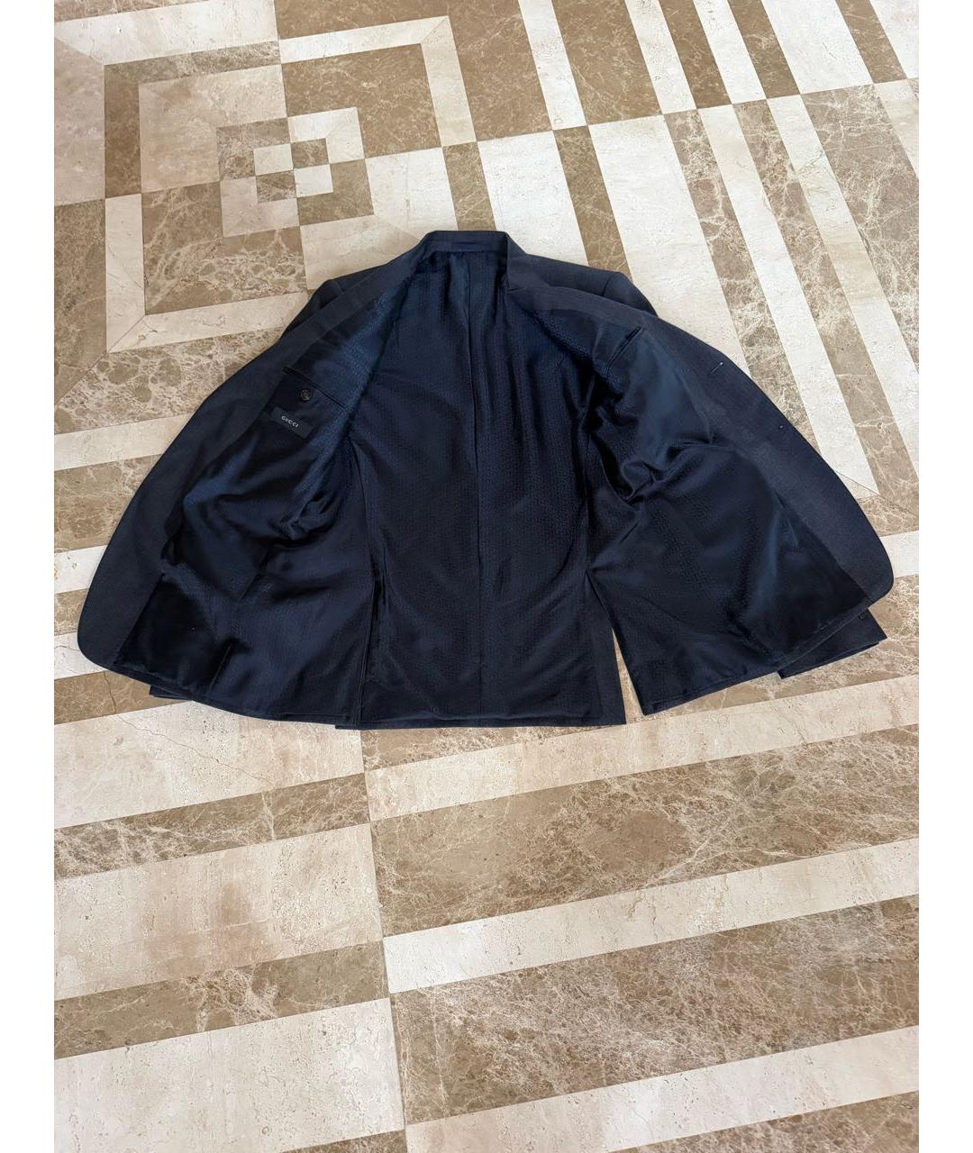 GUCCI Серый пиджак, фото 2