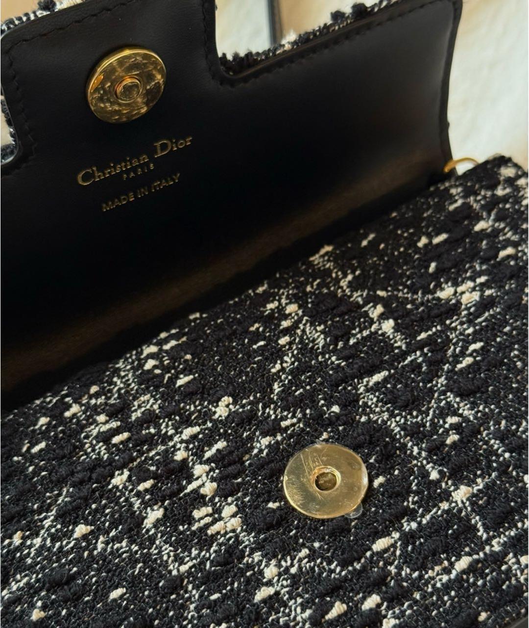 CHRISTIAN DIOR Черная сумка через плечо, фото 4