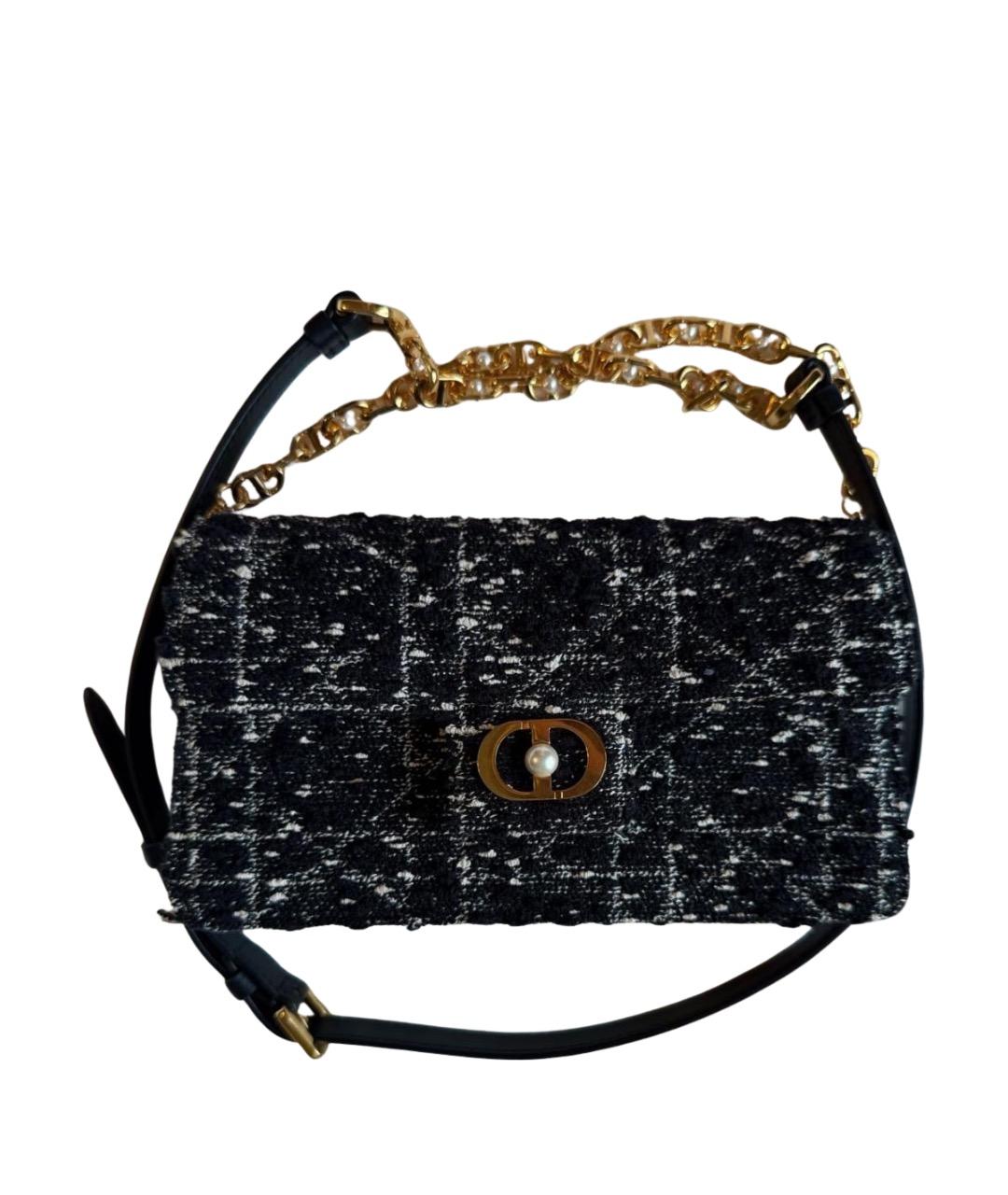 CHRISTIAN DIOR Черная сумка через плечо, фото 1