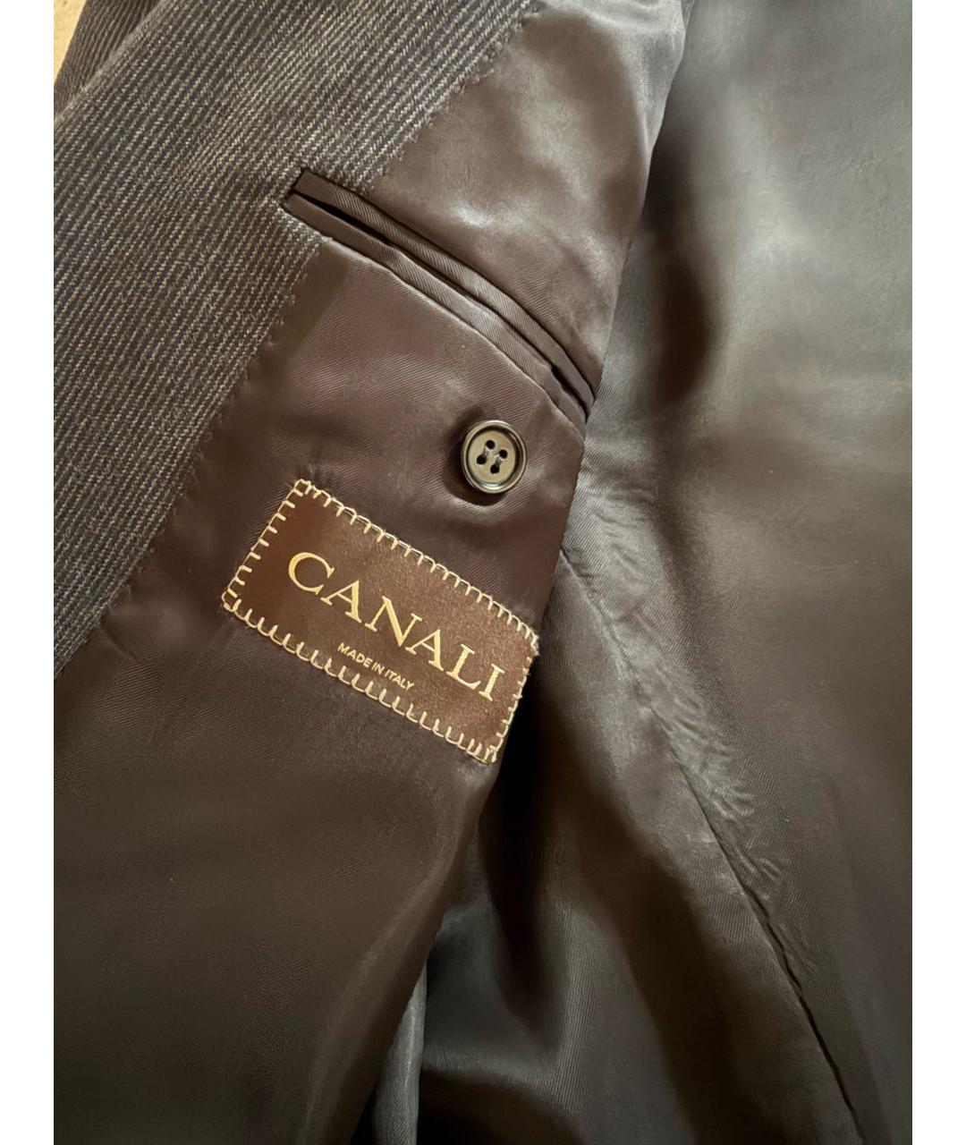 CANALI Серебрянный пиджак, фото 3
