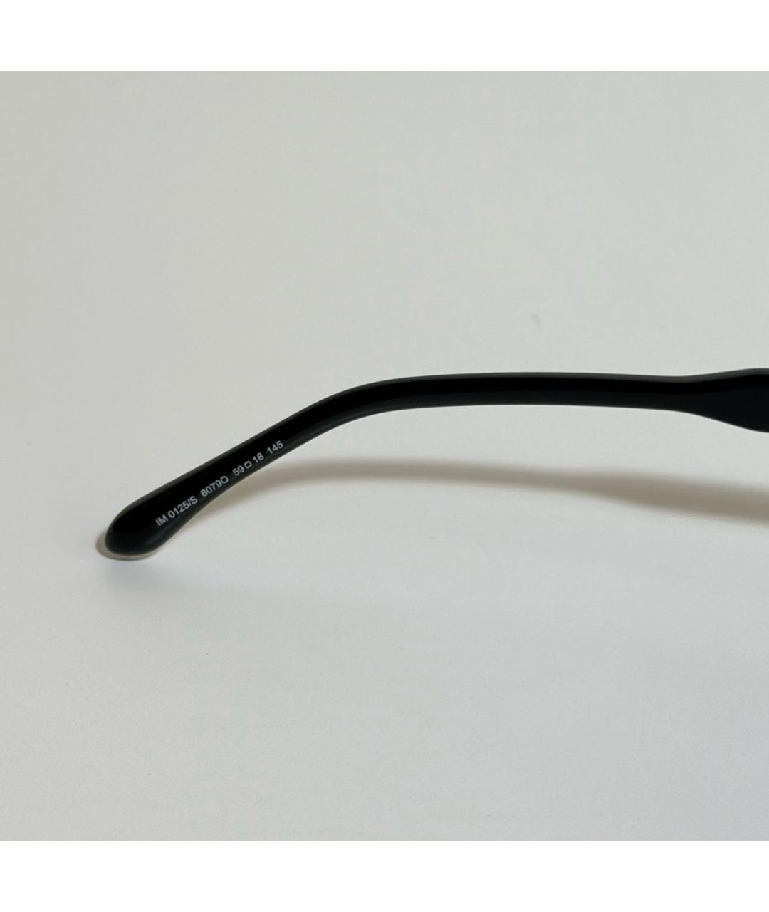 ISABEL MARANT Черные пластиковые солнцезащитные очки, фото 4